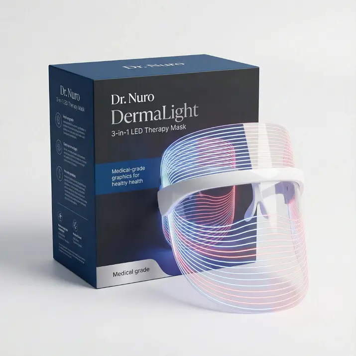 dermalight 3 in 1 led therapy mask reverse signs of aging, fading spots & acne marks — boost collagen & glow from within dermalight 3 in 1 led therapy mask reverse signs of aging, fading spots & acne marks — boost collagen & glow from within