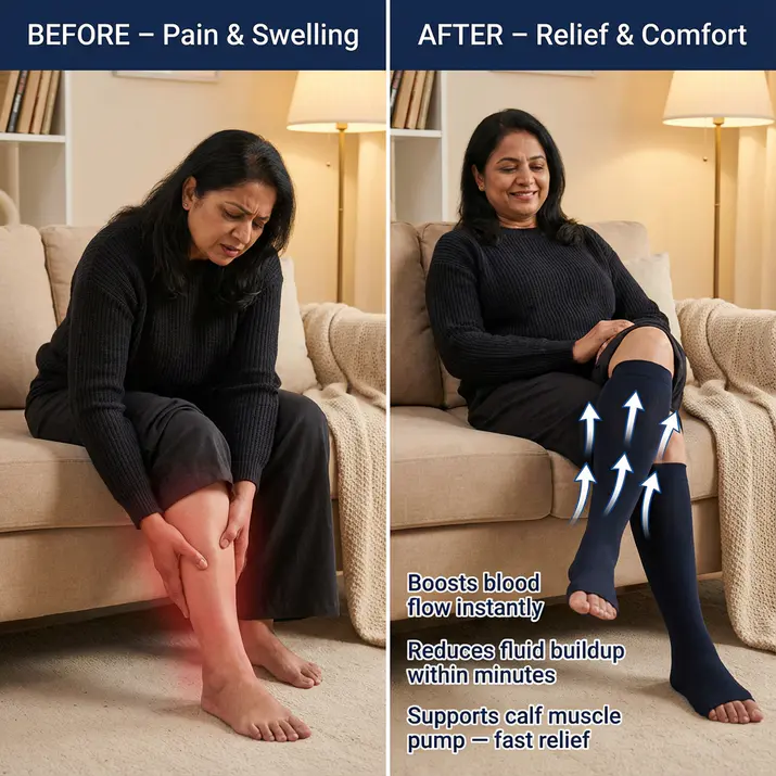 compression socks end leg pain, reduce swelling & stop varicose veins medical grade class 2 support compression socks end leg pain, reduce swelling & stop varicose veins medical grade class 2 support