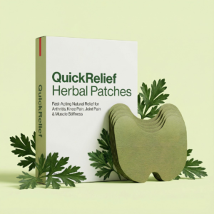 quickrelief herbal patches fast acting natural relief for arthritis, knee pain, joint pain & muscle stiffness